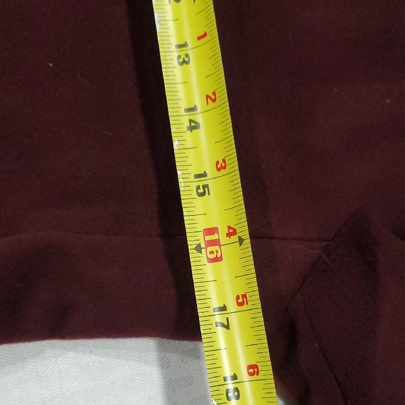 Armani Exchange Cashmere Blend  Plum  Pea  Coat  Size S - Picture 15 of 16